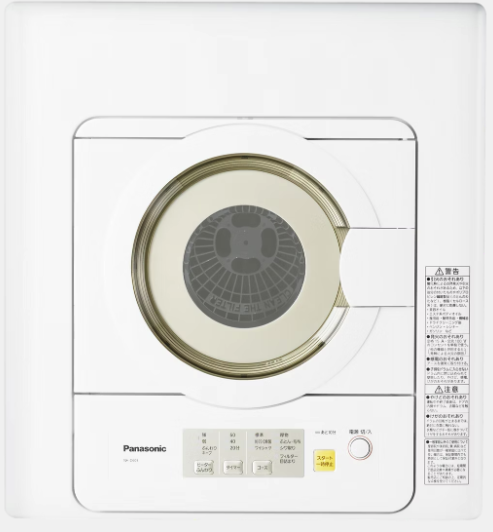 パナソニックの衣類乾燥機NH-D603の本体